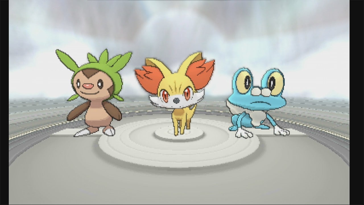 starter pokemon in y