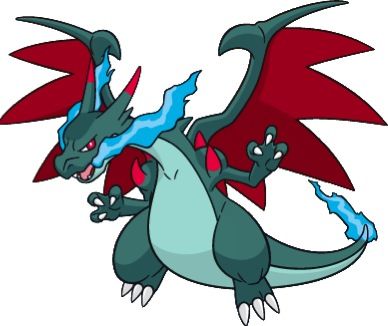 mega charizard x shiny