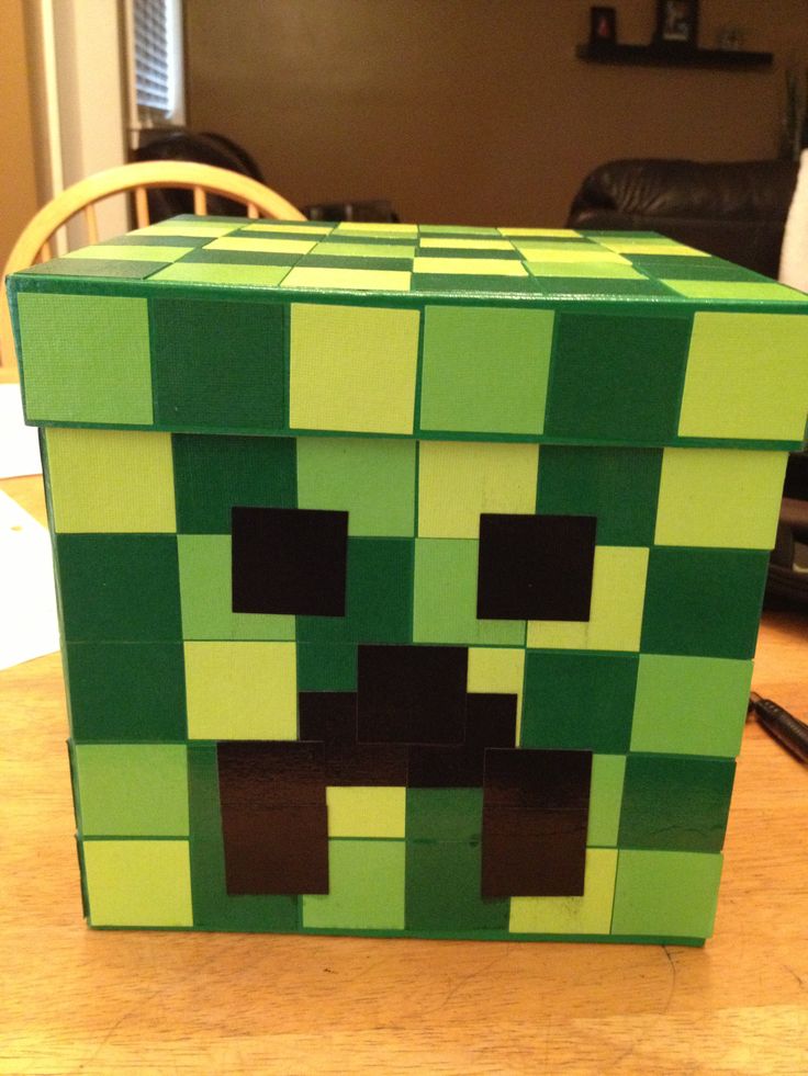 minecraft valentine box